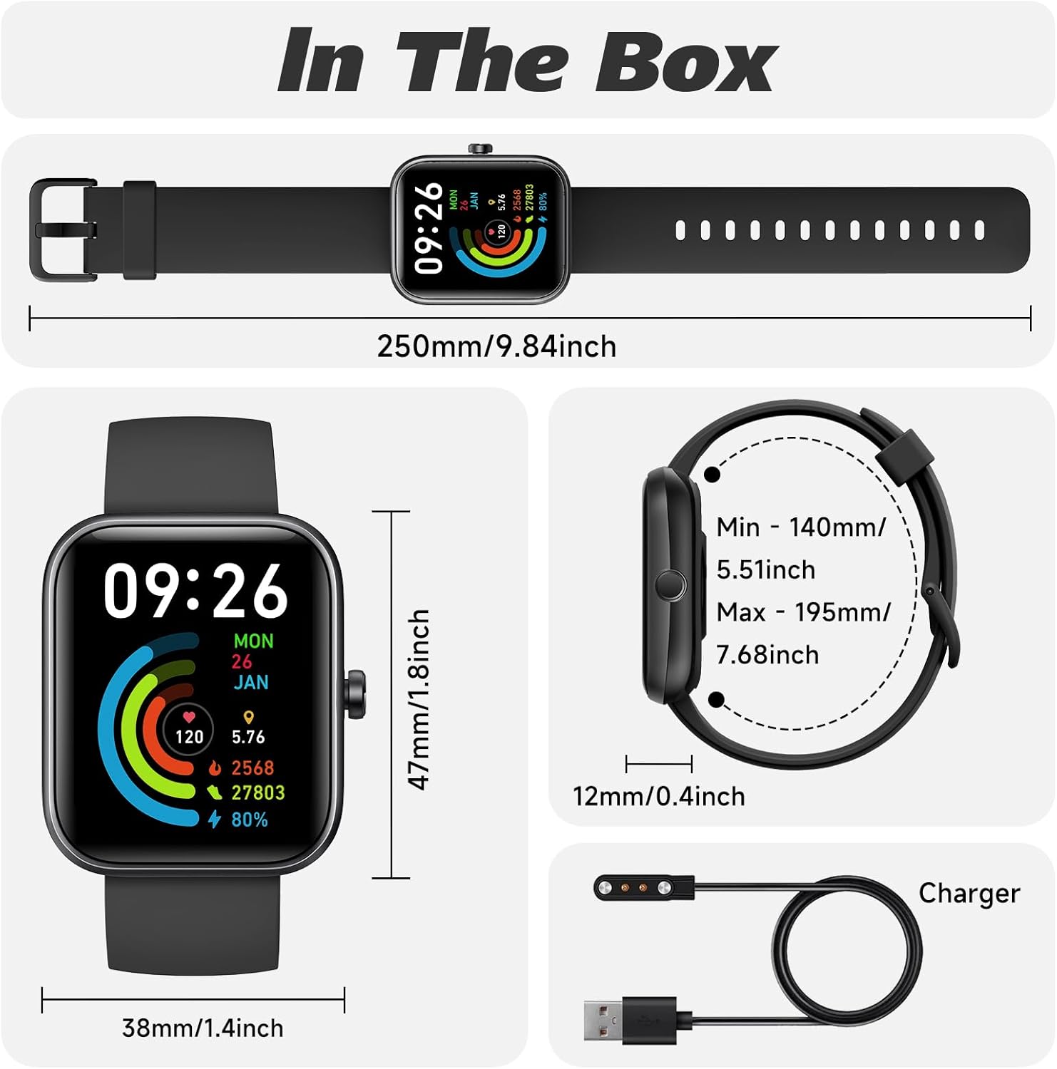 Smart Watch with Bluetooth Call