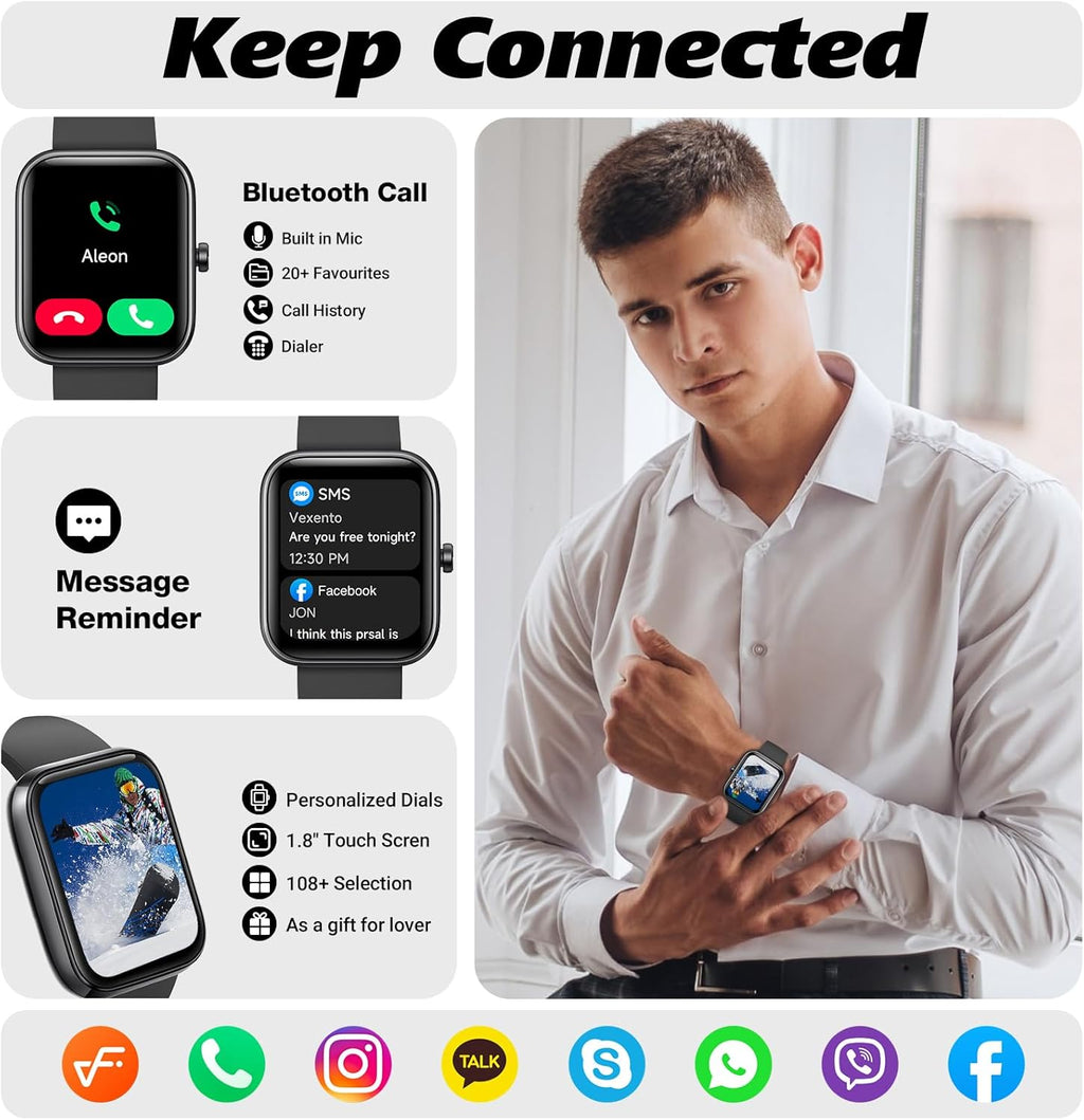 Smart Watch with Bluetooth Call